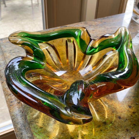 Hand Crafted Other - Vintage art glass bowl/ashtray
